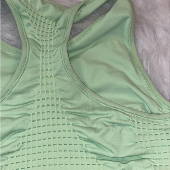 Sweaty Betty Pomelo Green Stamina Longline Workout Bra - Picture 11 of 11